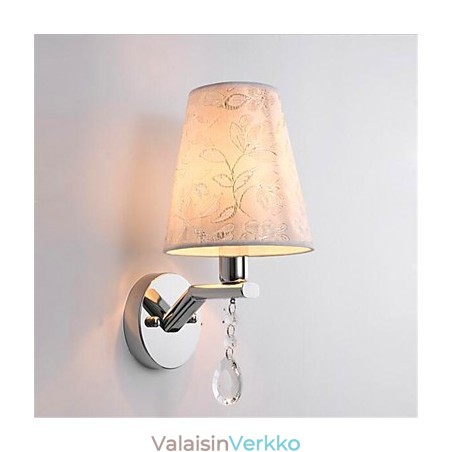 Moderni nykyaikainen hopeaominaisuus Crystal Ambient Light -seinävalaisimiin Moderni nykyaikainen hopeaominaisuus Crystal Ambient Light -seinävalaisimiin