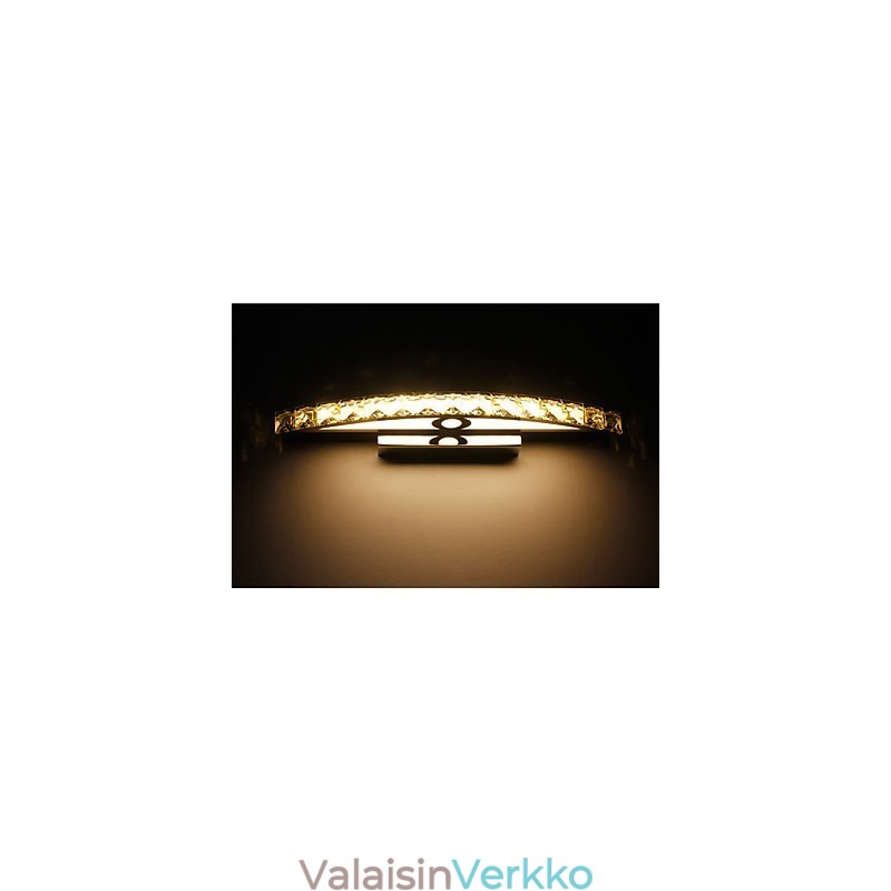 Nykyaikainen kylpyhuoneen kristalliseinävalaistus