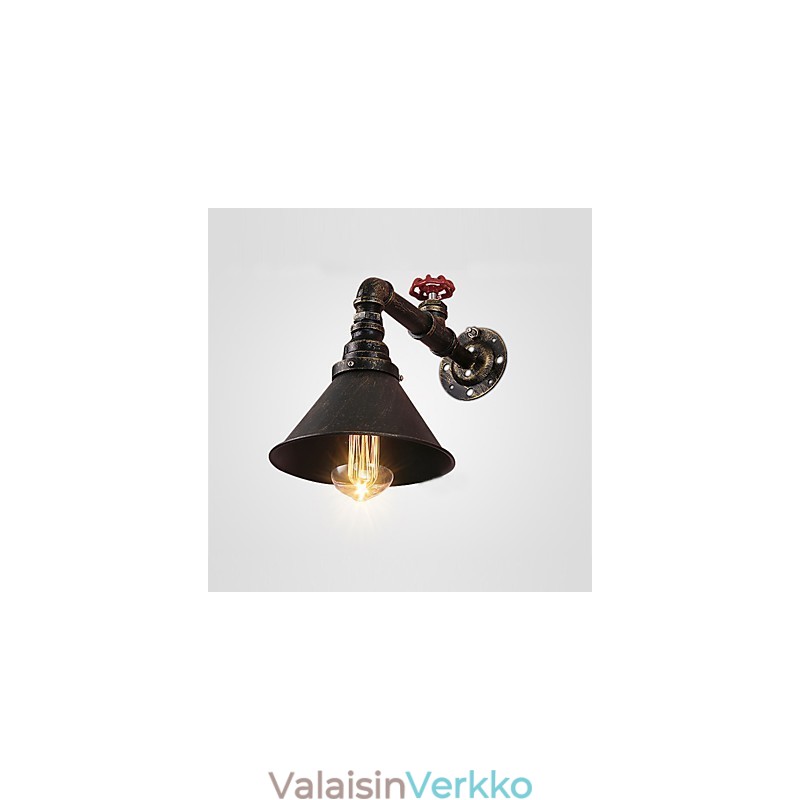 Vesipiippu seinävalaisimet Retro teollinen tyyli Luova Country Metal Ravintola Kahvila Baari Baari Pöytävalaisimet