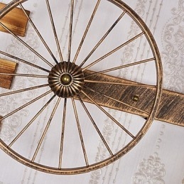 Maalaismainen lodge-maalausominaisuus minityyliselle uplight-seinävalaisimille