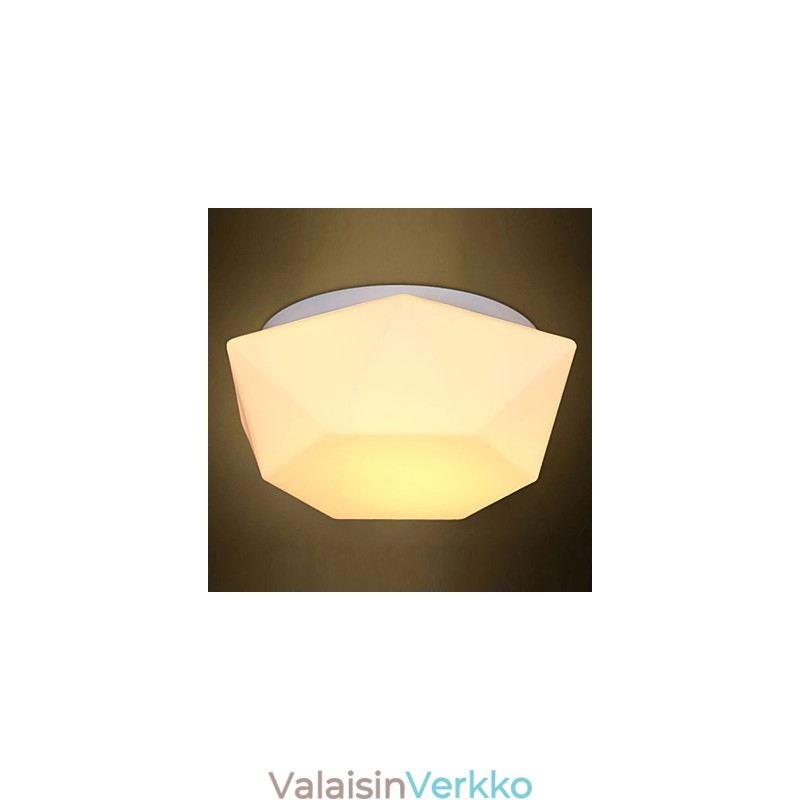 Creative White Diamond Glass Dome Light Absorb