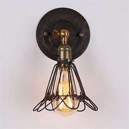 Retro Industrial Style Country Metal Seinävalot Ravintola Kahvila Mini seinävalaisimet