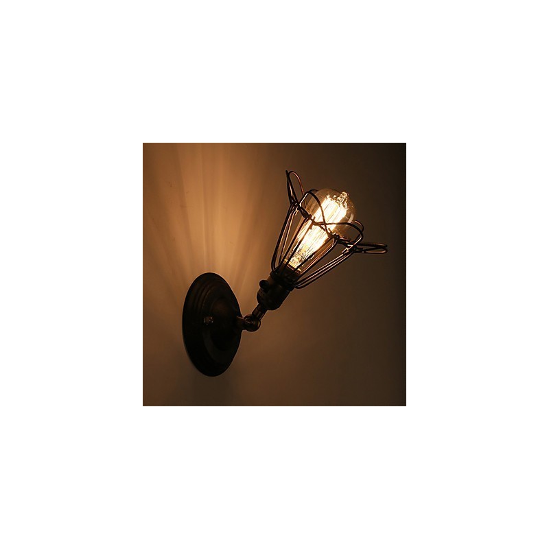 Retro Industrial Style Country Metal Seinävalot Ravintola Kahvila Mini seinävalaisimet