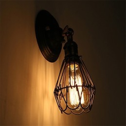 Retro Industrial Style Country Metal Seinävalot Ravintola Kahvila Mini seinävalaisimet