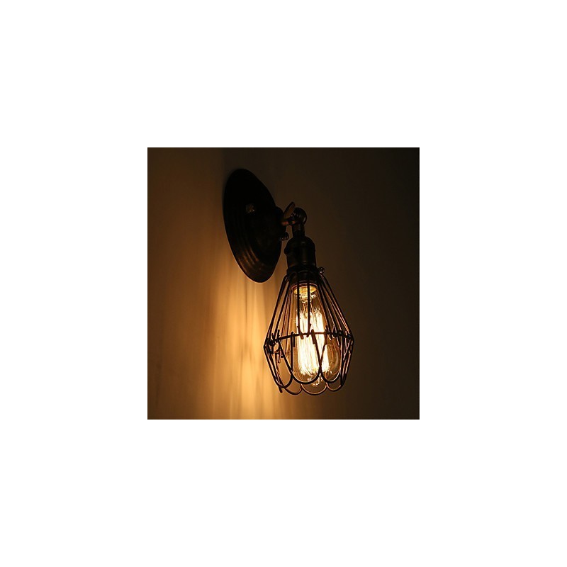 Retro Industrial Style Country Metal Seinävalot Ravintola Kahvila Mini seinävalaisimet