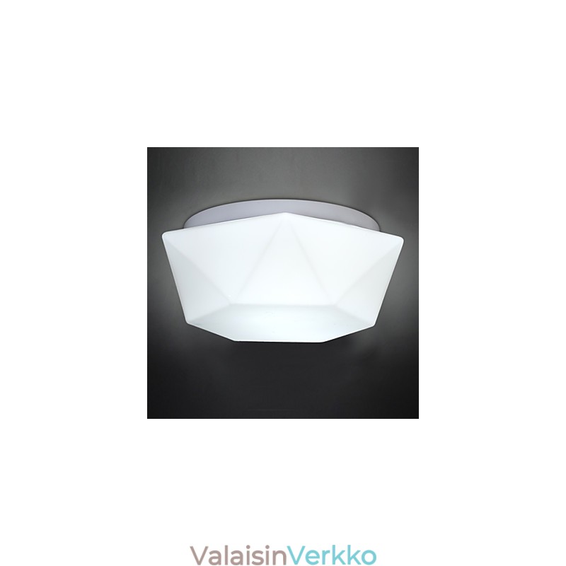 Creative White Diamond Glass Dome Light Absorb