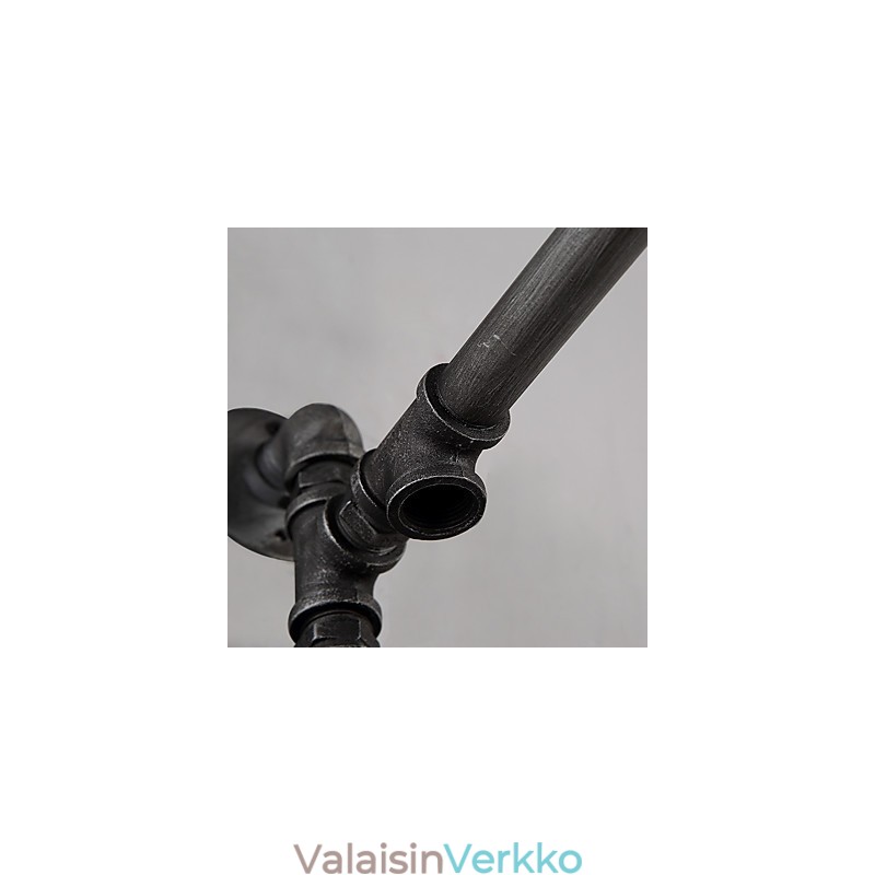 Vintage Industrial Pipe Seinävalot Kytkimellä Creative Lights Ravintola Kahvila Baari Sisustusvalaistus 1 vaalealla maalatulla viimeistelyllä