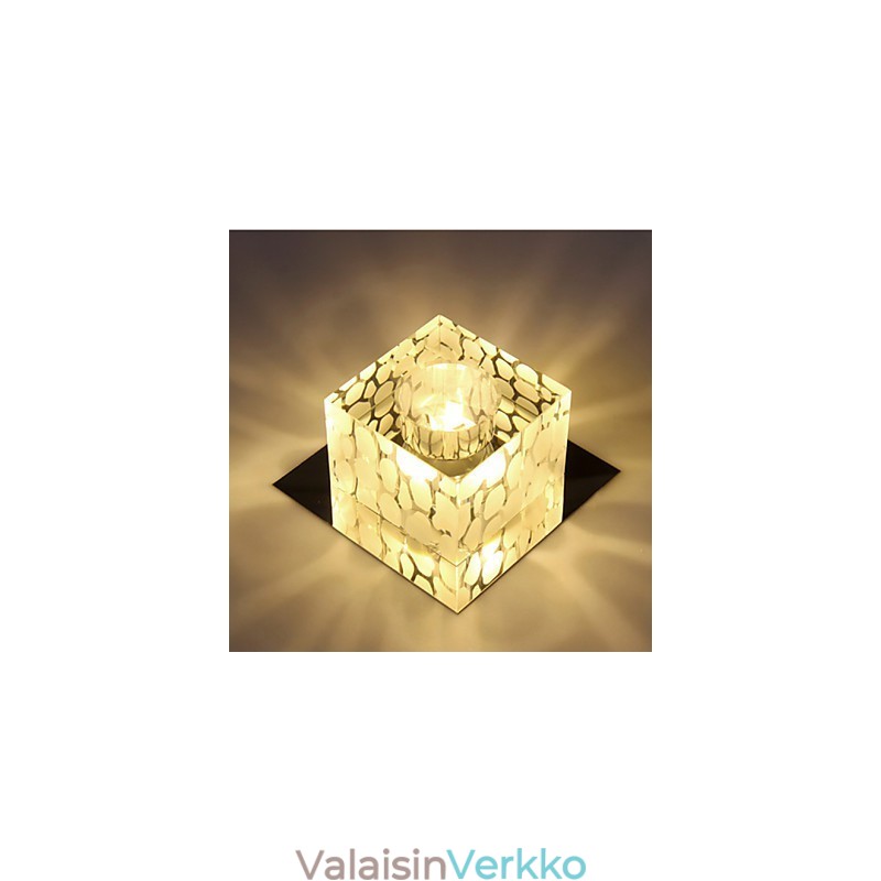 Crystal Lamp Smd CreativeTube Spotlight absorboi kupuvaloa