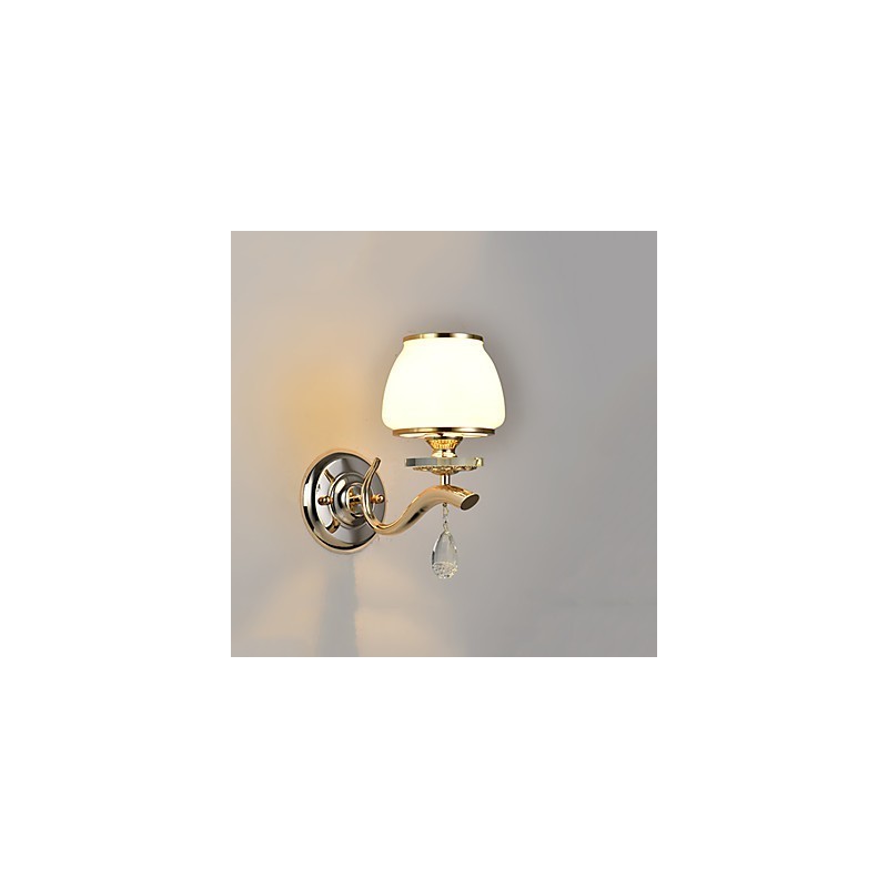 Moderni ja nykyaikainen galvanoitu ominaisuus Crystal Ambient Light -seinävalaisimille