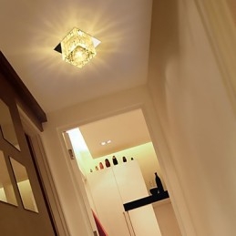 Crystal Lamp Smd CreativeTube Spotlight absorboi kupuvaloa