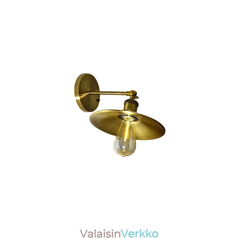 Rustic Lodge Perinteinen klassinen messinkiominaisuus Downlight-seinävalaisimiin