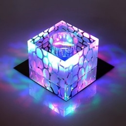 Crystal Lamp Smd CreativeTube Spotlight absorboi kupuvaloa