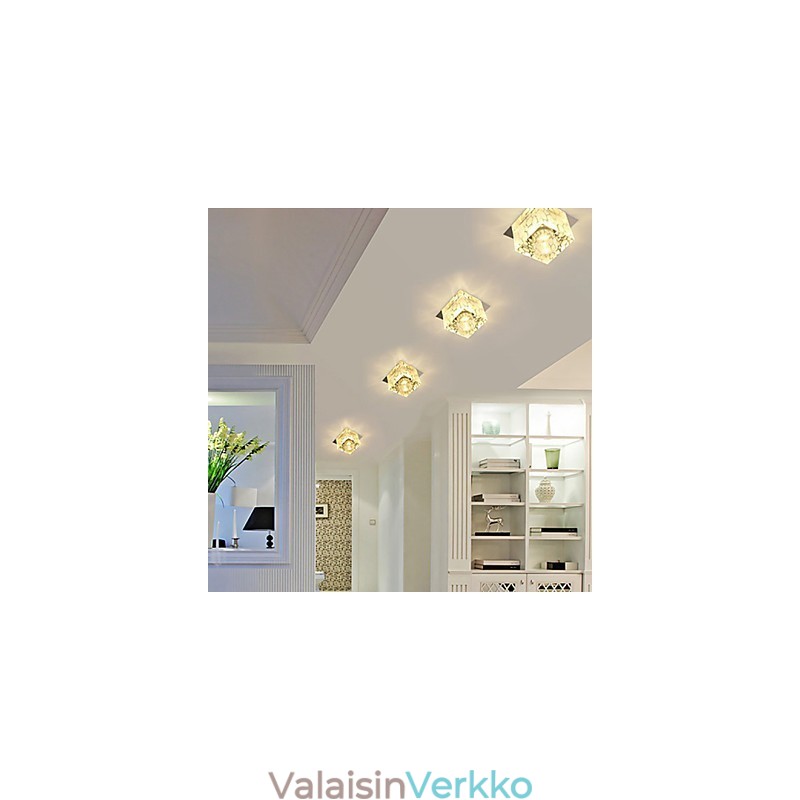 Crystal Lamp Smd CreativeTube Spotlight absorboi kupuvaloa