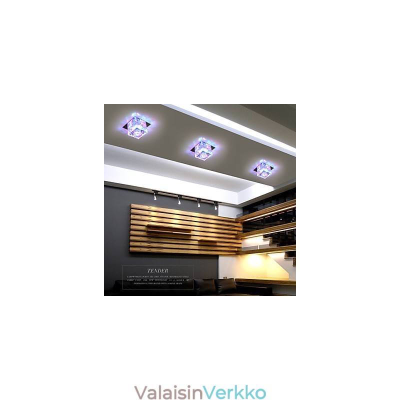 Crystal Lamp Smd CreativeTube Spotlight absorboi kupuvaloa