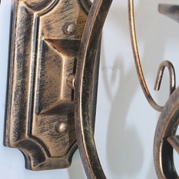 Mini Retro Seinävalaisin Käytävän metallikynttilän muotoinen seinävalaisin