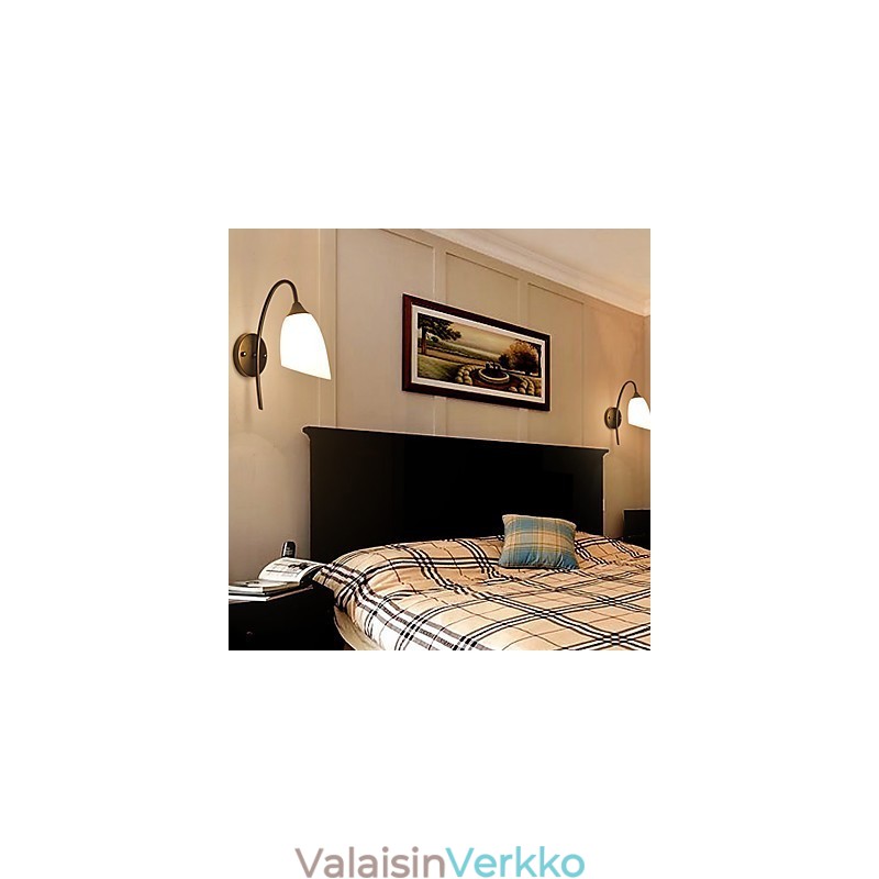 Perinteinen Classic Country Retro -maalausominaisuus seinävalaisimille