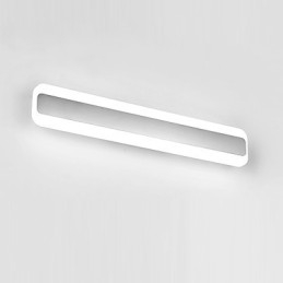 Moderni nykyaikainen Chrome-ominaisuus ympäristön valoon kylpyhuoneen valaistukseen