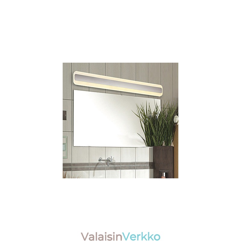 Moderni nykyaikainen Chrome-ominaisuus ympäristön valoon kylpyhuoneen valaistukseen