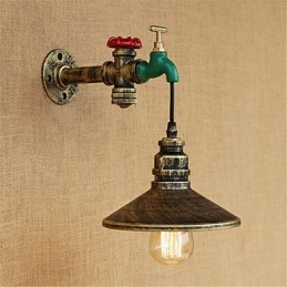 Country Novelty Retro Painting Ominaisuus Mini Style Ambient Light -seinävalaisimille