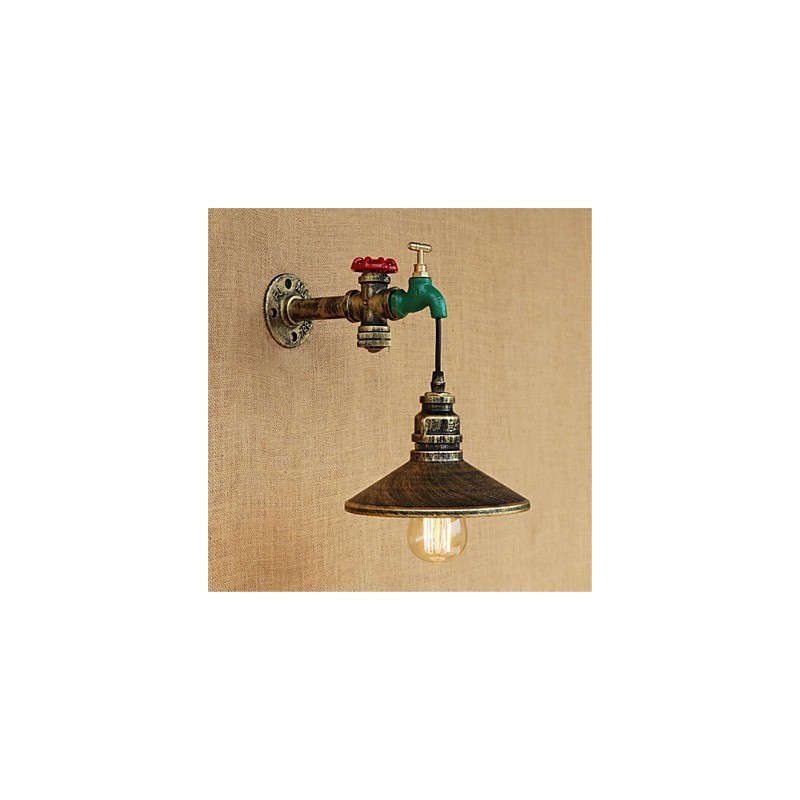 Country Novelty Retro Painting Ominaisuus Mini Style Ambient Light -seinävalaisimille