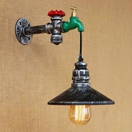 Country Novelty Retro Painting Ominaisuus Mini Style Ambient Light -seinävalaisimille