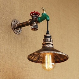 Country Novelty Retro Painting Ominaisuus Mini Style Ambient Light -seinävalaisimille