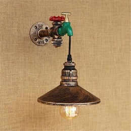 Country Novelty Retro Painting Ominaisuus Mini Style Ambient Light -seinävalaisimille