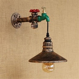 Country Novelty Retro Painting Ominaisuus Mini Style Ambient Light -seinävalaisimille