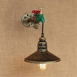 Country Novelty Retro Painting Ominaisuus Mini Style Ambient Light -seinävalaisimille
