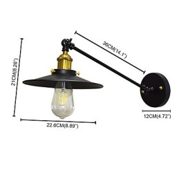 Buzz Wall Iron Seinälamppu Dumb Black Lightsaber Lamppu seinään