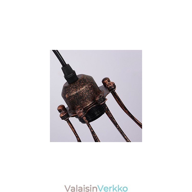 Teollinen retrorautainen seinävalaisin Creative Personality Lift Pulley -seinävalaisin