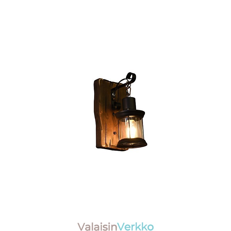 Rustic Lodge Perinteinen klassinen maalausominaisuus Downlight-seinävalaisimille