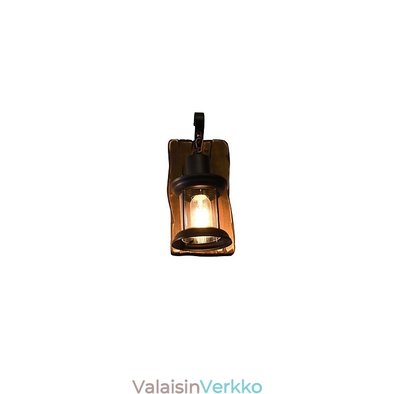 Rustic Lodge Perinteinen klassinen maalausominaisuus Downlight-seinävalaisimille