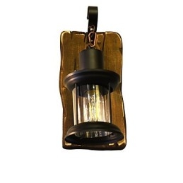 Rustic Lodge Perinteinen klassinen maalausominaisuus Downlight-seinävalaisimille