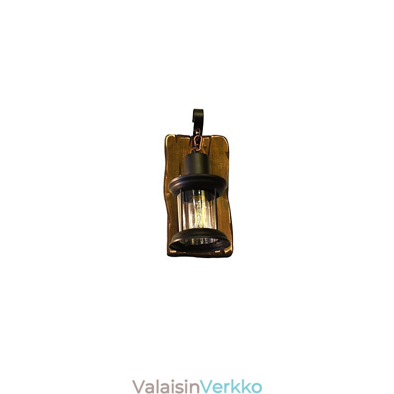 Rustic Lodge Perinteinen klassinen maalausominaisuus Downlight-seinävalaisimille