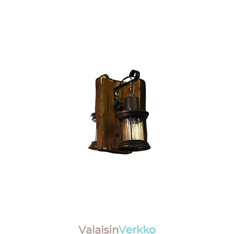Rustic Lodge Perinteinen klassinen maalausominaisuus Downlight-seinävalaisimille