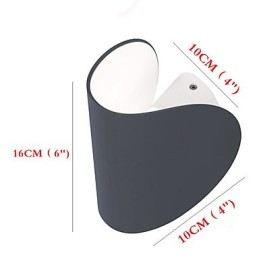 Moderni nykyaikainen maalausominaisuus minityylisille Ambient Light -seinävalaisimille Wall Light Persoonallinen seinävalaisin