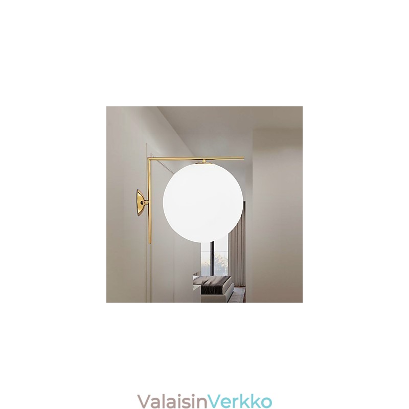 Moderni Contemporary Rose Gold Feature Ambient Light -seinävalaisimet