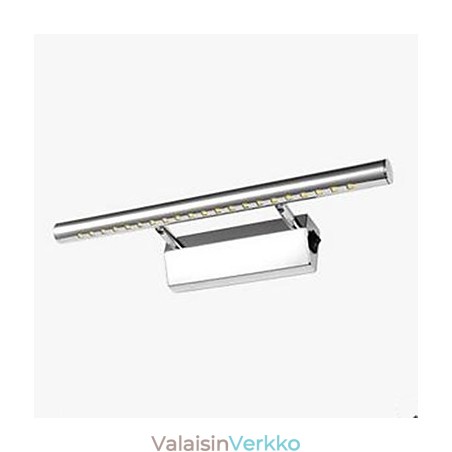 Ruostumattomasta teräksestä valmistettu ominaisuus Ambient Light -kylpyhuoneen seinävalaistukseen Ruostumattomasta teräksestä valmistettu ominaisuus Ambient Light -kylpyhuoneen seinävalaistukseen