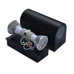 Moderni nykyaikainen maalausominaisuus seinävalaisimille