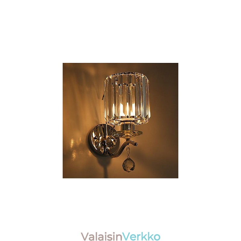 Crystal Modern Contemporary Galvanoitu ominaisuus Uplight Seinävalaisin Seinävalaisin