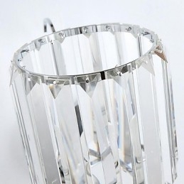 Crystal Modern Contemporary Galvanoitu ominaisuus Uplight Seinävalaisin Seinävalaisin