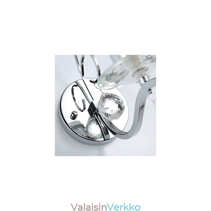Crystal Modern Contemporary Galvanoitu ominaisuus Uplight Seinävalaisin Seinävalaisin