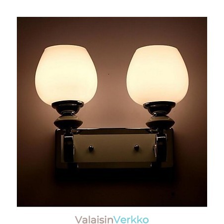 Moderni nykyaikainen sähköpinnoitettu ominaisuus uplight seinävalaisin seinävalaisin