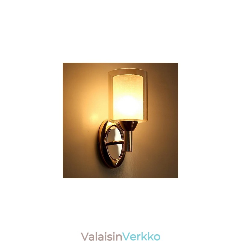 Moderni nykyaikainen sähköpinnoitettu ominaisuus uplight seinävalaisin seinävalaisin