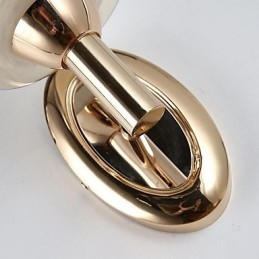 Moderni nykyaikainen sähköpinnoitettu ominaisuus uplight seinävalaisin seinävalaisin