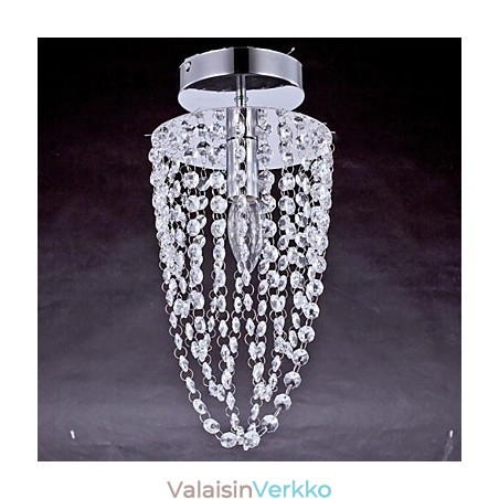 Kattolamput 1 Light Crystal Artistic ruostumaton teräspinnoitus Kattolamput 1 Light Crystal Artistic ruostumaton teräspinnoitus