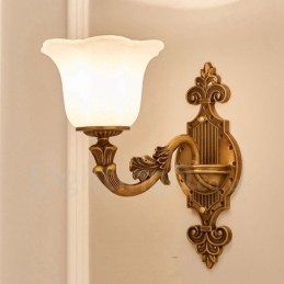 Single Light Perinteinen Classic Olohuone Ruokailuhuone Makuuhuone Metalliset Ylelliset sisäseinävalaisimet