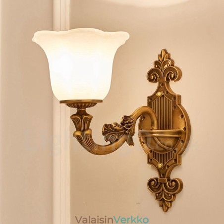 Single Light Perinteinen Classic Olohuone Ruokailuhuone Makuuhuone Metalliset Ylelliset sisäseinävalaisimet Single Light Perinteinen Classic Olohuone Ruokailuhuone Makuuhuone Metalliset Ylelliset sisäseinävalaisimet