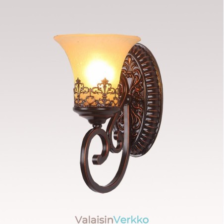 Single Light Rustic Lodge Olohuone Ruokailuhuone Makuuhuone Metalliset sisäseinälamput Single Light Rustic Lodge Olohuone Ruokailuhuone Makuuhuone Metalliset sisäseinälamput
